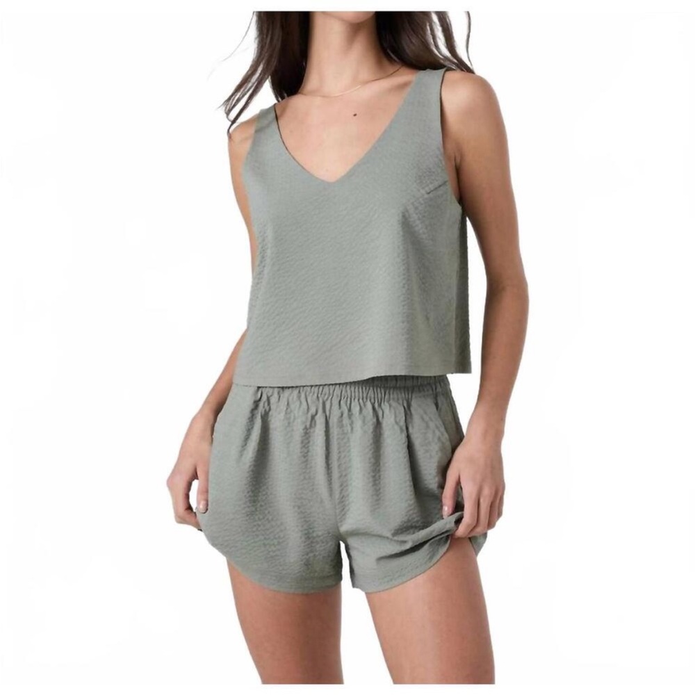 Vuori Villa Textured Tank Top